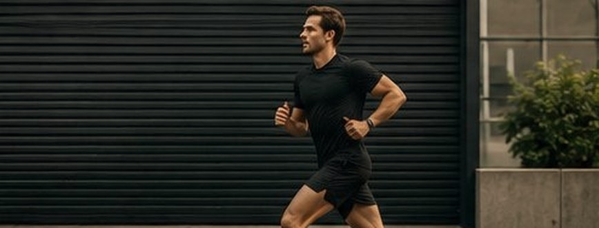 Running outdoors as part of conditioning work